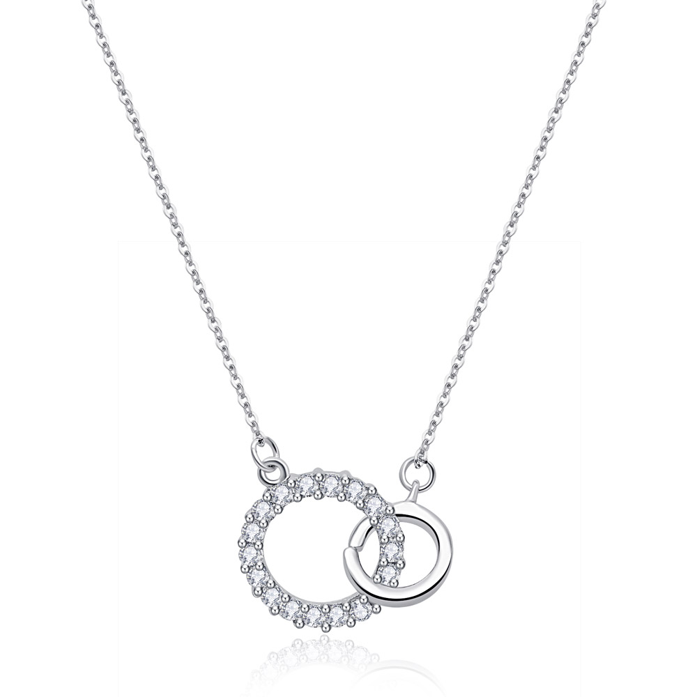Overlap Circles Necklace